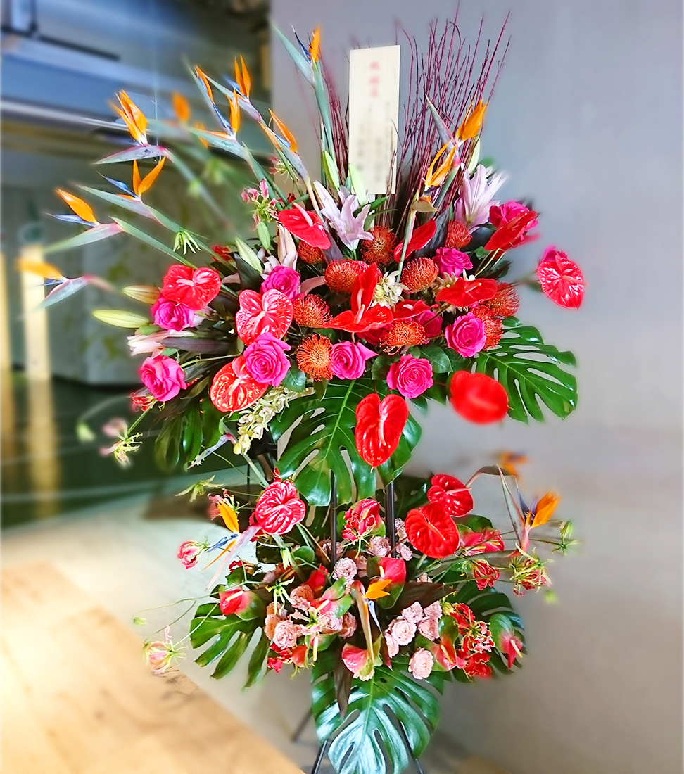 スタンド花画像